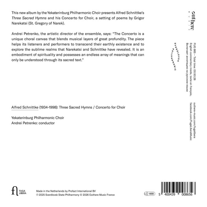 Sacred Music by Alfred Schnittke - slide-1