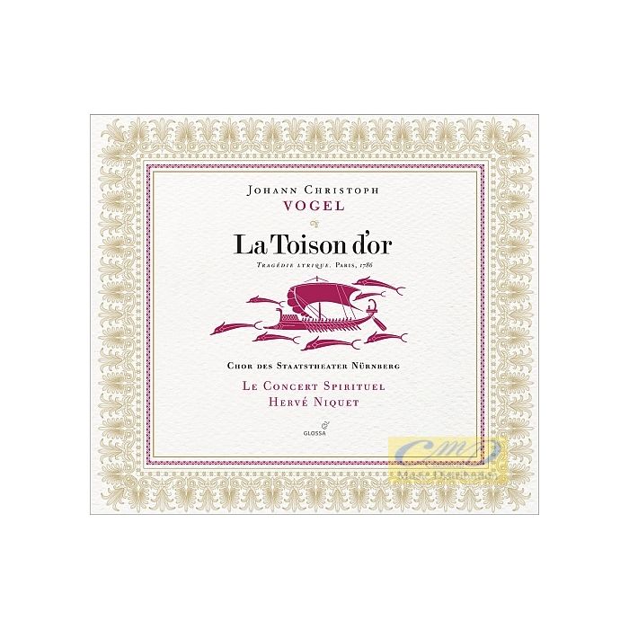 Vogel: La Toison d'or, Tragédie lyrique, Paris, 1786