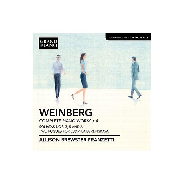 Weinberg: Piano Works Vol. 4 - Piano Sonatas Nos. 3, 5 & 6, Fugues