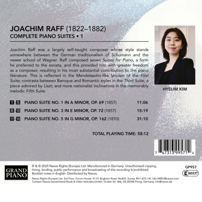 Raff: Complete Piano Suites Vol. 1 - slide-1