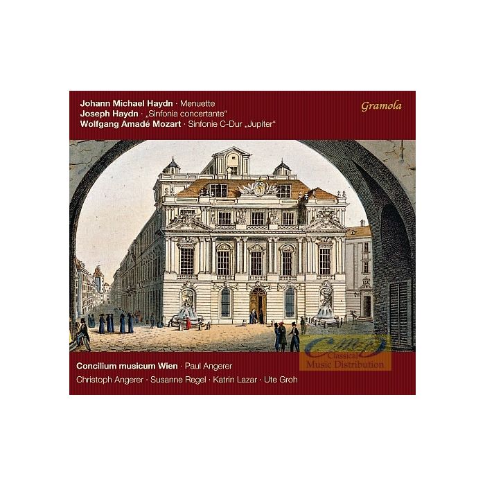 Haydn, Johann Michael: Menuette / Joseph Haydn: Sinfonia concertante /Mozart: Symphony No. 41 „Jupiter“