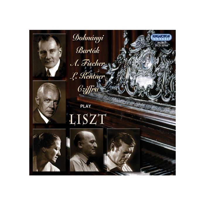 Dohnányi, Bartók, A. Fischer, L. Kentner, Cziffra play Liszt