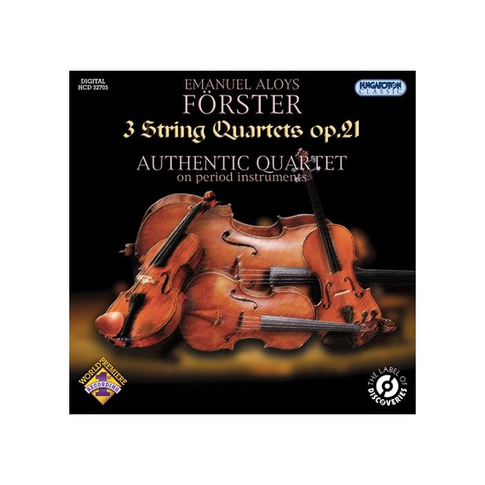 Förster: 3 String Quartets op. 21
