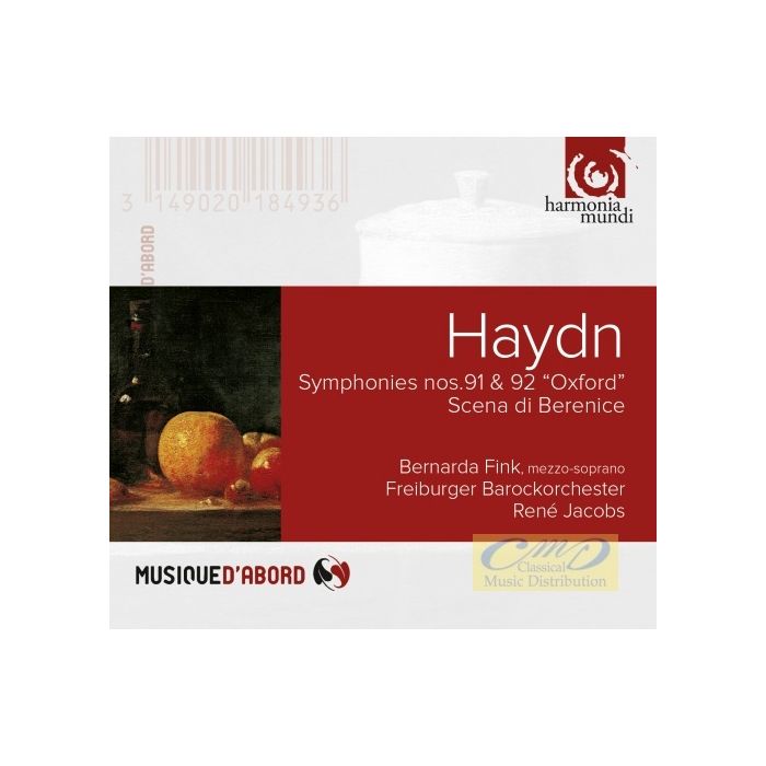 Haydn: Symphonies nos. 91 & 92 Scena di Berenice