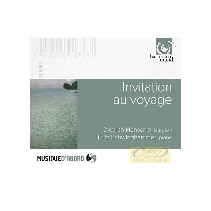 Invitation au voyage - Williams, Mahler, Pizzetti & Duparc