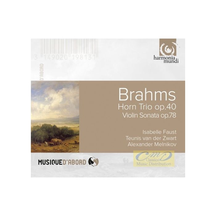 Brahms: Horn Trio op. 40, Violin Sonata op. 78