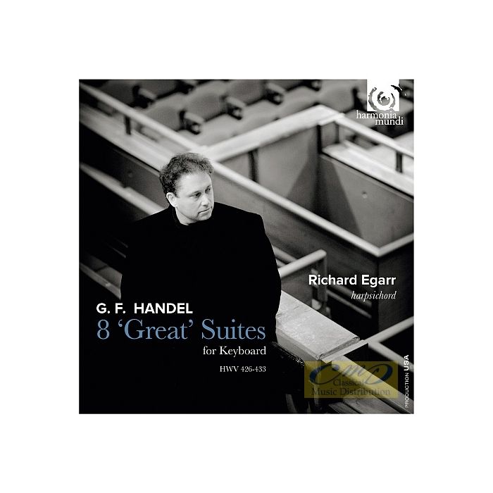 HANDEL: Suites pour clavecin  Nr.1-8 (HWV 426-433)