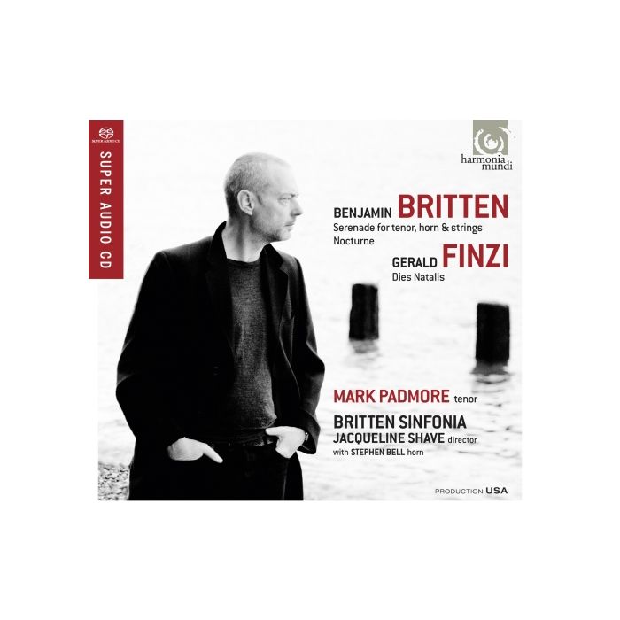 Britten: Serenade for tenor, horn & strings op. 31, Nocturne op. 60, Finzi: Dies Natalis