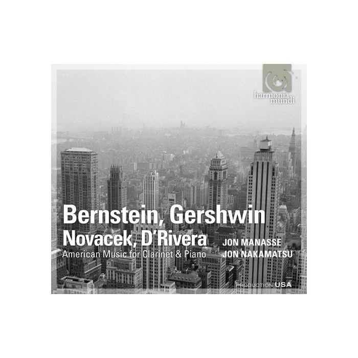 BERNSTEIN: Clarinet Sonata, GERSHWIN, NOVACEK, D'RIVERA - American Music for Clarinet & Piano