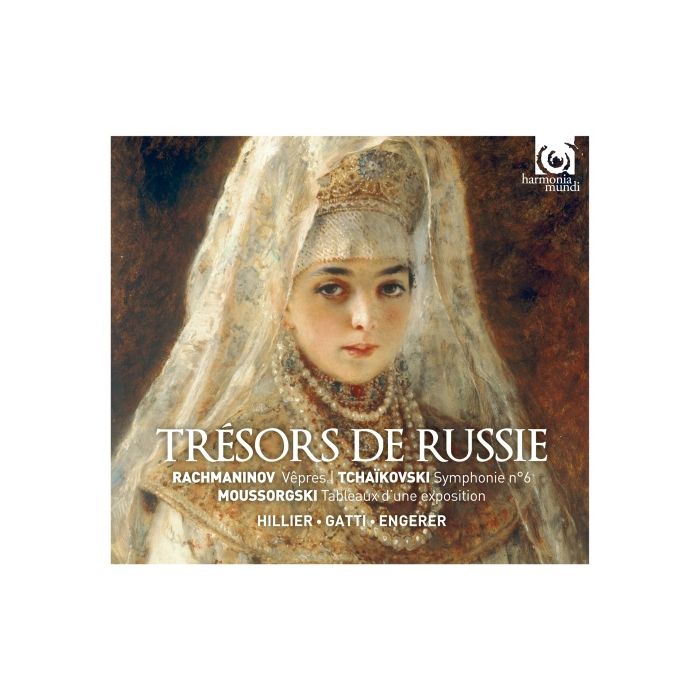Trésors de Russie - Rachmaninov: Vespers / Tchaikovsky: Symphony no. 6 / Mussorgsky: Pictures at an Exhibition