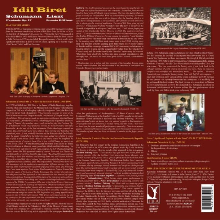 Schumann: Fantasie op. 17; Liszt: Sonata in B minor - slide-1