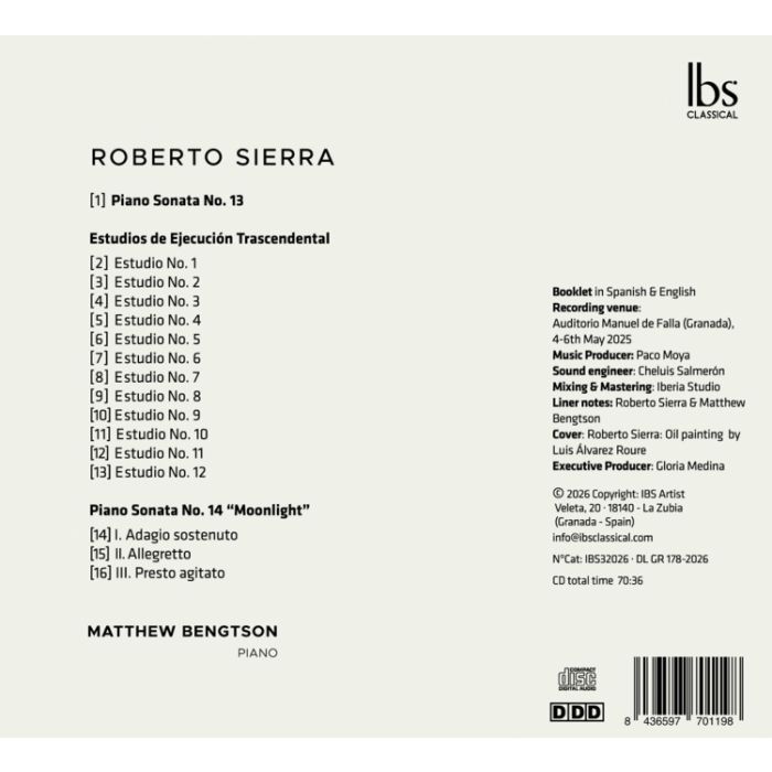 Sierra: Piano Sonatas 13 & 14 - slide-1