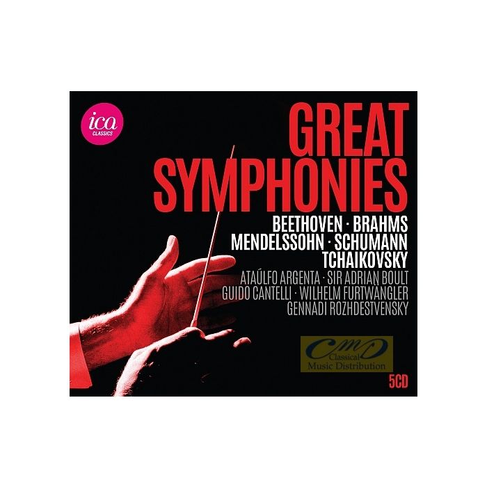 Great Symphonies - Beethoven/ Tchaikovsky /Prokofiev/ Brahms/ Schumann/ Mendelssohn