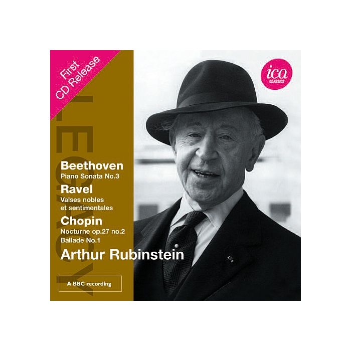 Beethoven: Piano Sonata No. 3, Ravel: Valses nobles et sentimentales, Chopin