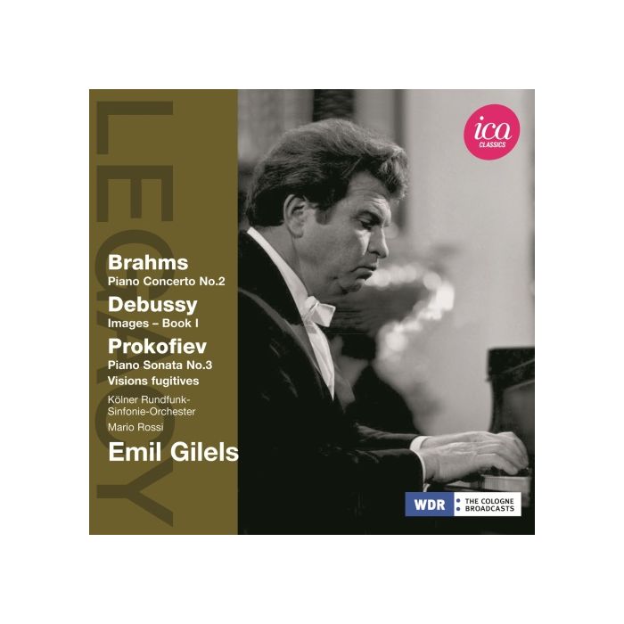 Brahms: Piano Concerto No. 2, Debussy: Images, Sonata No. 3, Visions fugitives