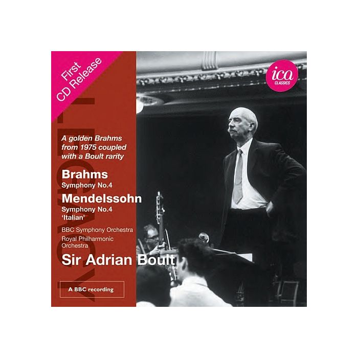 Brahms: Symphony No. 4, Felix Mendelssohn: Symphony No. 4 