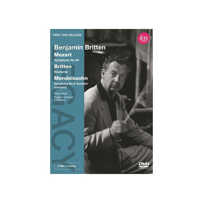 Britten: Nocturne, Op. 60 for tenor / Mozart: Symphony No. 40 / Mendelssohn: Symphony No. 3