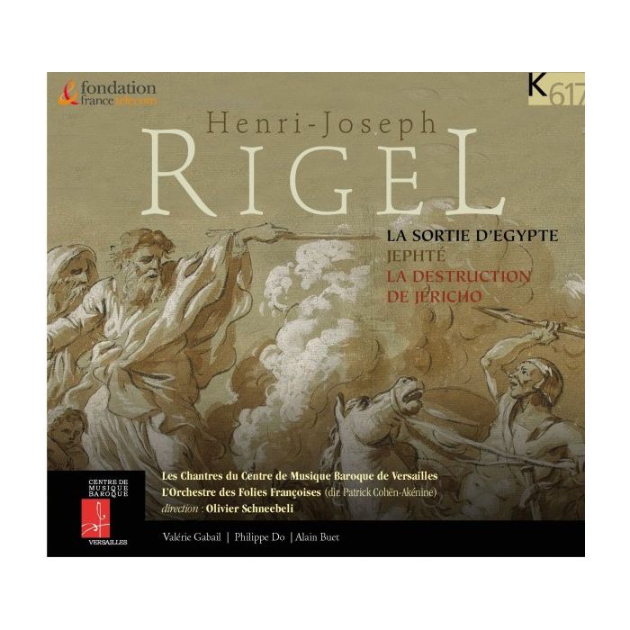 Rigel: La sortie d Egypte, Jephte, La destruction 