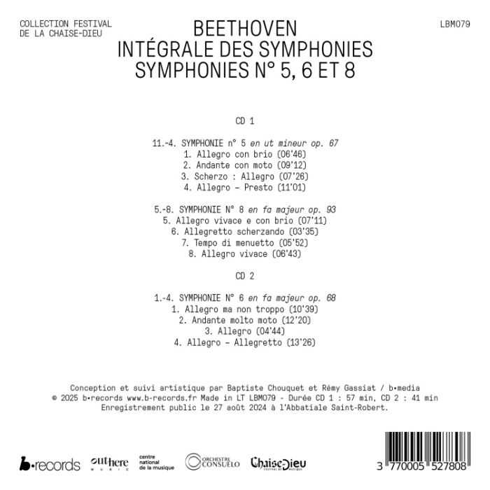 Beethoven: Symphonies Nos. 5, 6 & 8 - slide-1