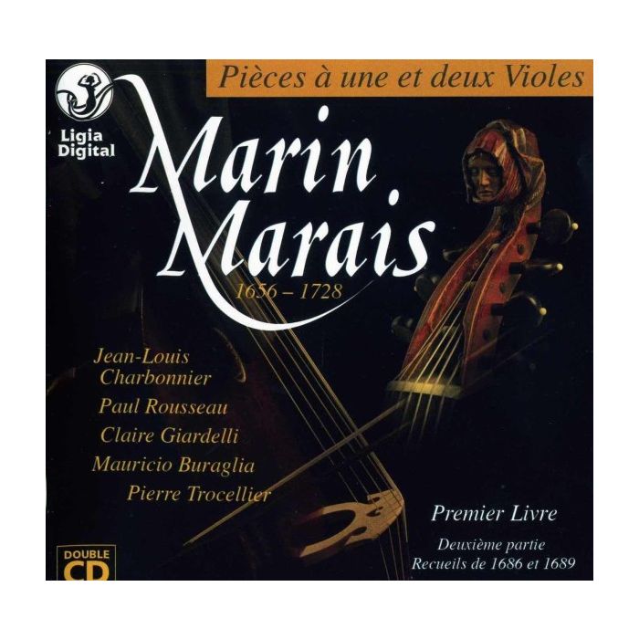Marais: Premier Livre de pieces de viole vol. 2