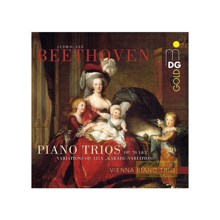 Beethoven: Piano Trios op. 70; Variations on „Ich bin der Schneider Kakadu“