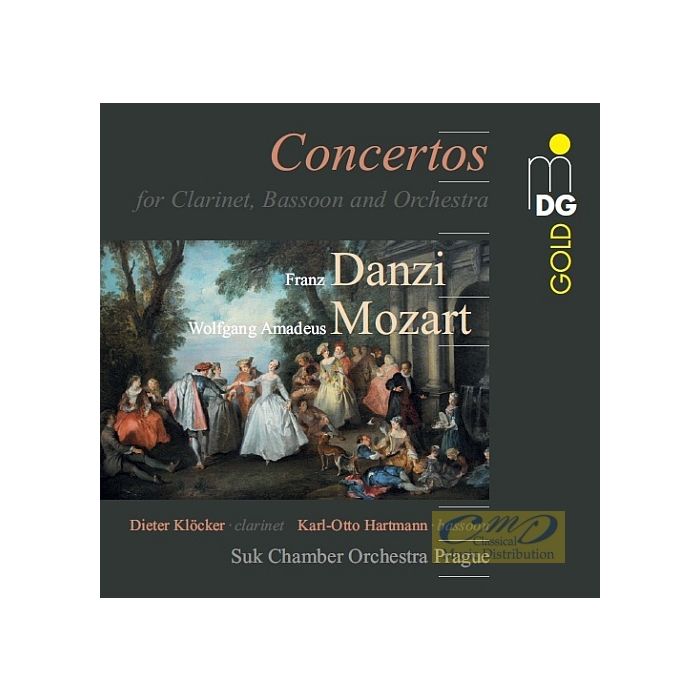 Danzi: Sinfonia concertante, W. A. Mozart: Concertone, C. Ph. Bach: Duo