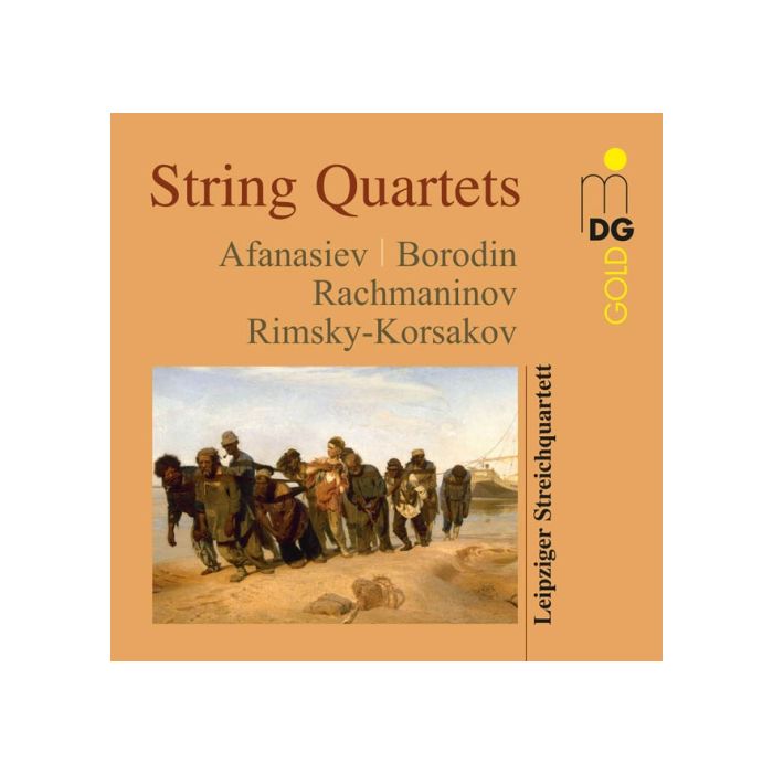 Russian String Quartets - Afanasiev, Rimsky-Korsakov, Rachmaninov, Borodin