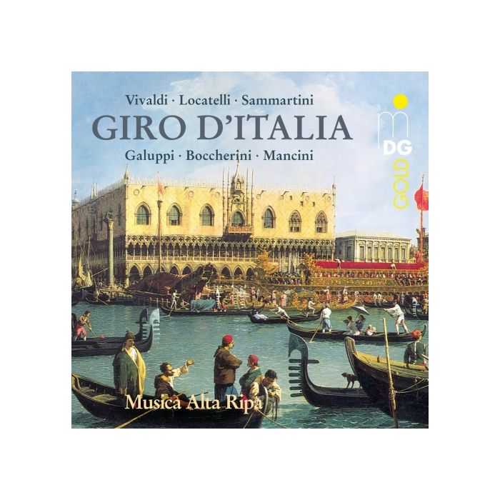 Giro d’Italia - Vivaldi, Galuppi, Boccherini, Mancini, Locatelli, Sammartini: koncerty i sonaty