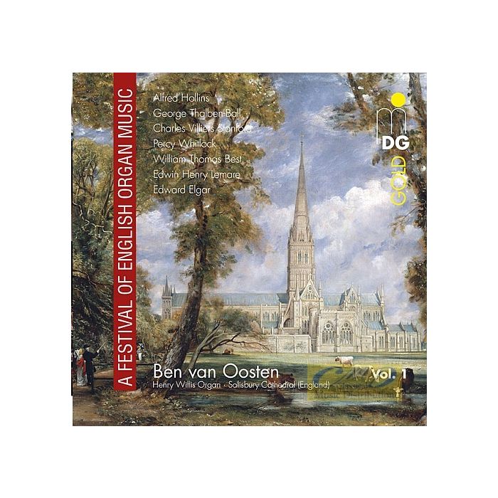 A Festival of English Organ Music Vol. 1 -  Hollins, Whitlock, Stanford, Best, Elgar, ...
