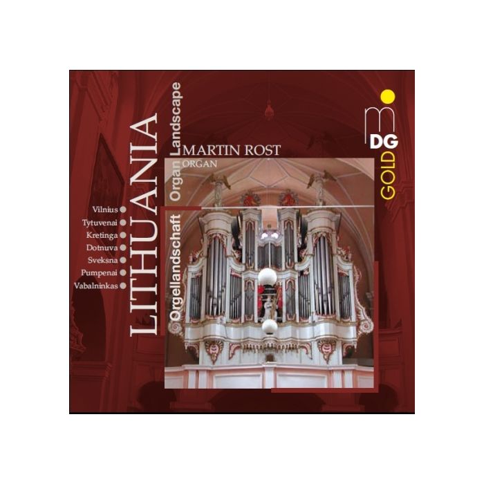 Lithuanian Organ Landscape - Podbielski, Ciurlionis, Moniuszko, Bogunski, ...