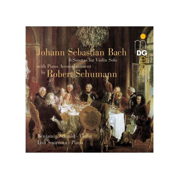Bach / Schumann: Six Sonatas for Violin Solo with piano