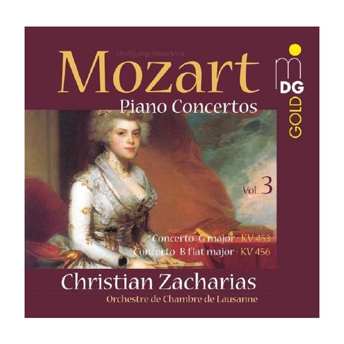 MOZART W.A.: Piano Concertos Vol. 3 - KV 453 & 456