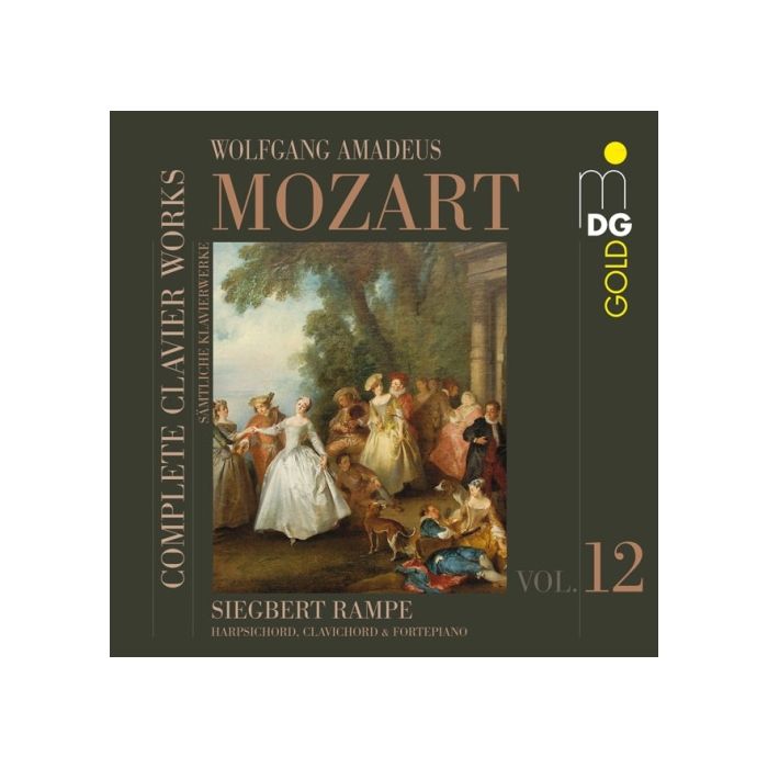 Mozart: Complete Clavier Works Vol. 12