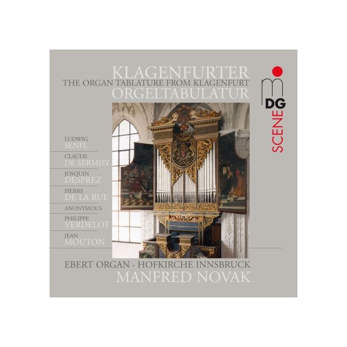 Organ Tablature from Klagenfurt - Senfl, de Sermisy, Desprez, de la Rue, Mouton