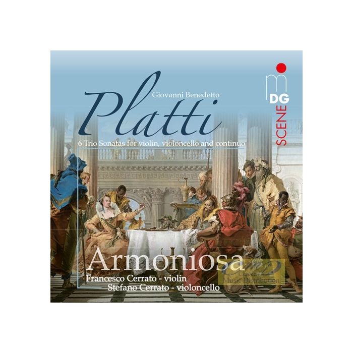 Platti: 6 Trio Sonatas for Violin, Violoncello and Continuo