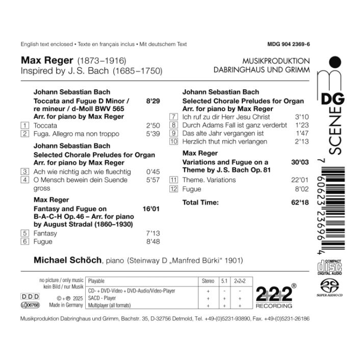 Reger Inspired by Bach - slide-1