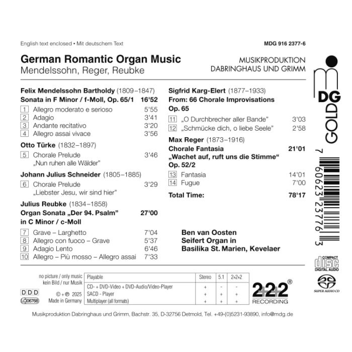 German Romantic Organ Music - slide-1