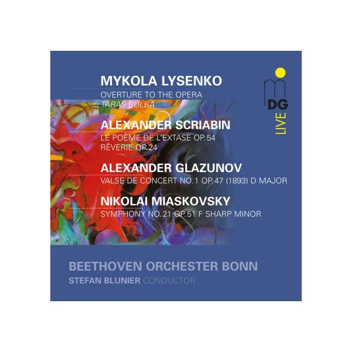 Glazunov: Concert Waltz No. 1, Lysenko: Overture to 