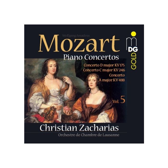 Mozart: Piano Concertos Vol. 5 - KV 175, 246 & 488 SACD