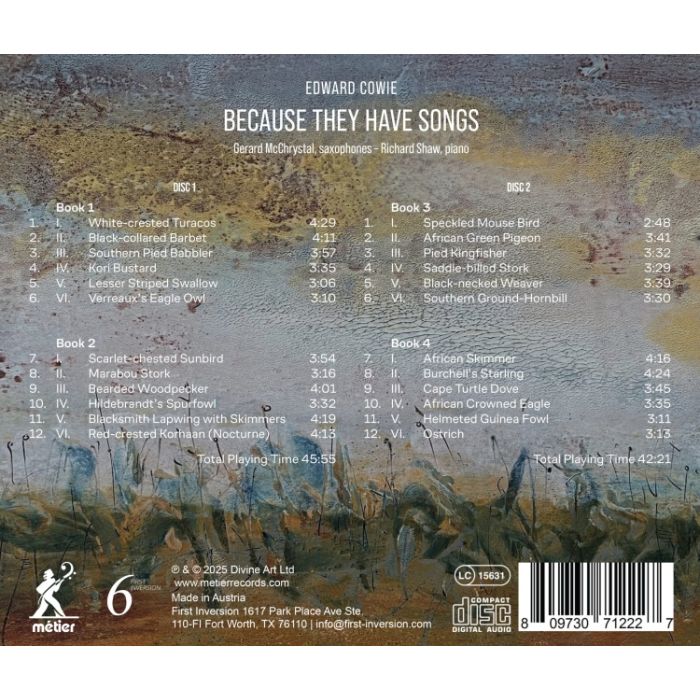 Cowie: Because They Have Songs - slide-1