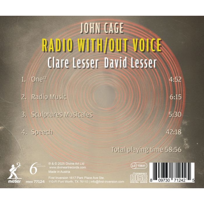 Cage: Radio With/Out Voice - slide-1