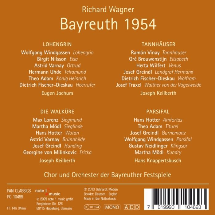 Wagner: Bayreuth 1954 - slide-1