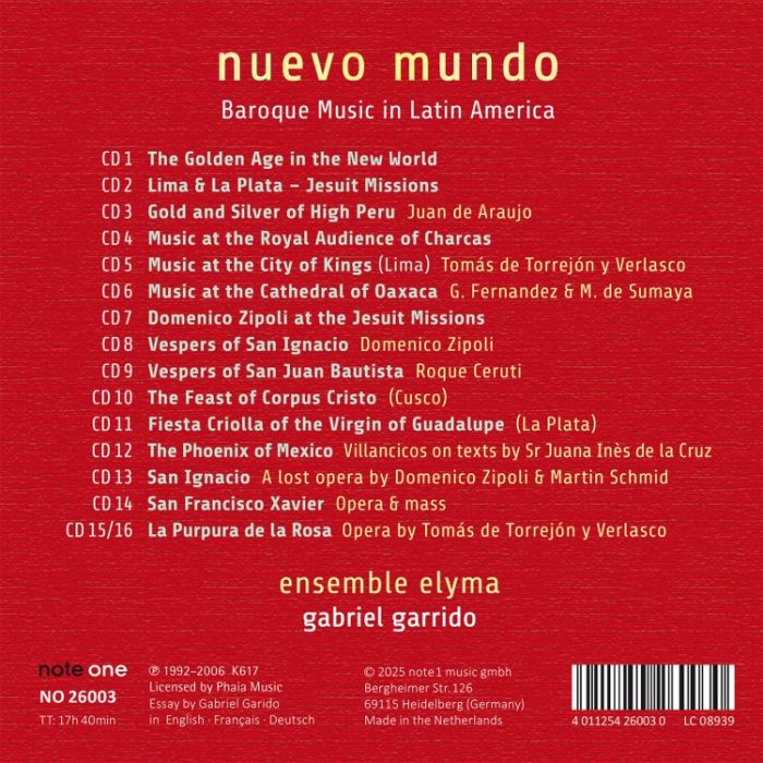 Nuevo Mundo - Baroque Music in Latin America - slide-1
