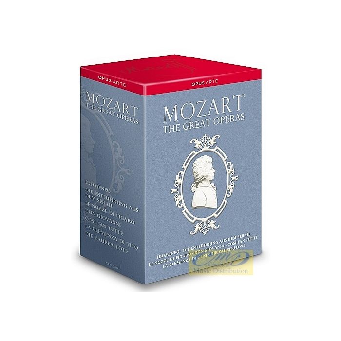 Mozart: Great Operas Box Set ( Idomeneo, Die Entführung aus dem Serail, Le nozze di Figaro, Don Giovanni, Così fan tutte, La clemenza di Tito, Die Zauberflöte )