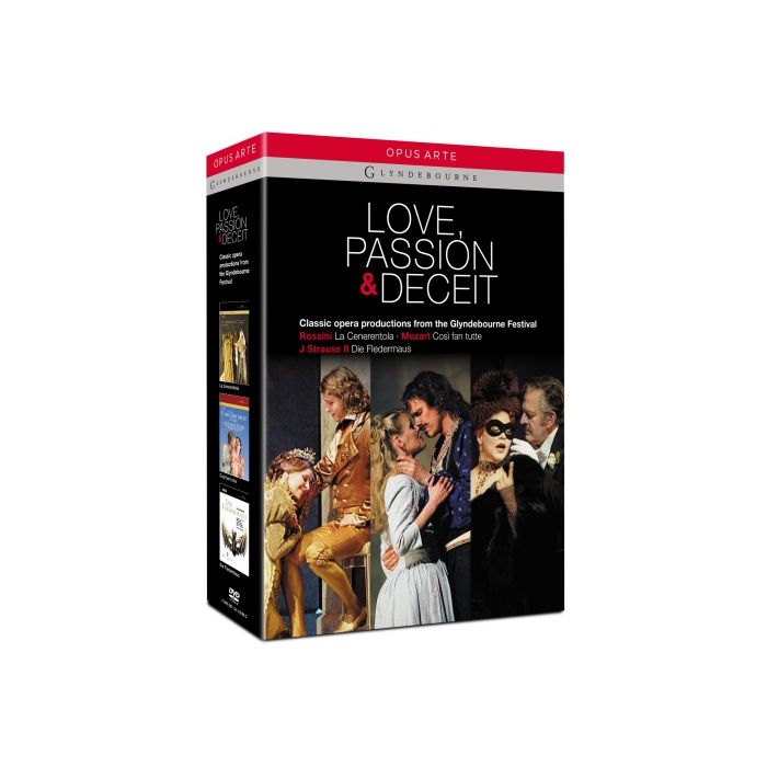Love, Pasion and Deceit- ROSSINI: La Cenerentola / MOZART: Così fan tutte / STRAUSS Jr.: Die Fledermaus