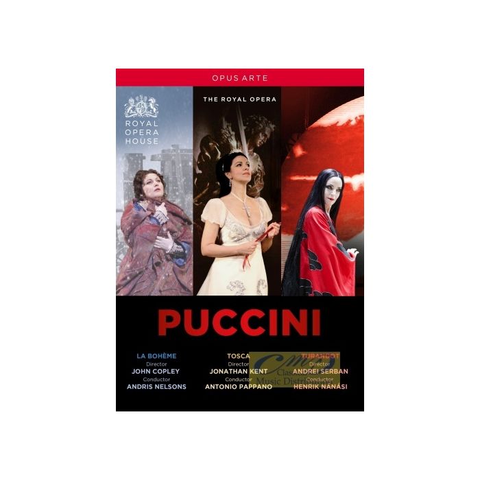 Puccini: La Boheme,  Tosca, Turandot