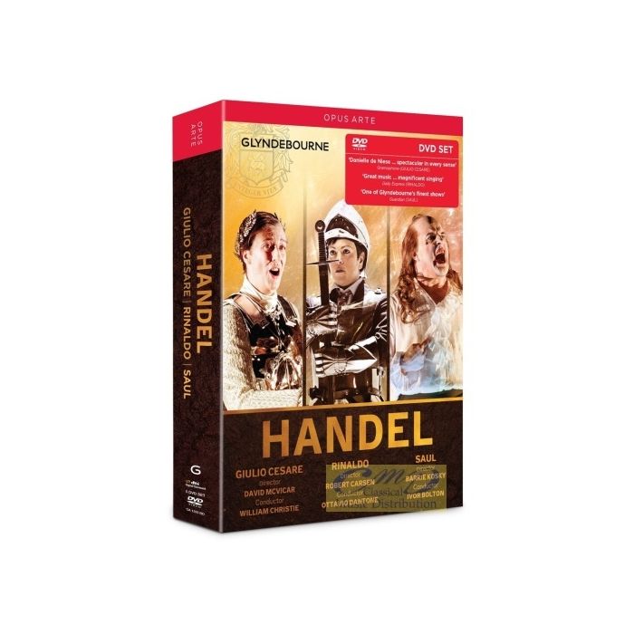 Handel: Giulio Cesare; Rinaldo; Saul