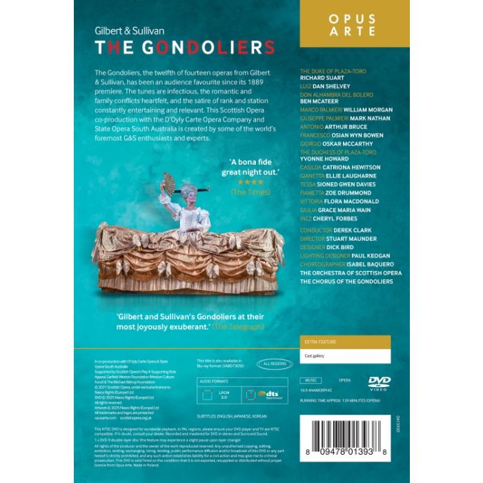 The Gondoliers (DVD) - slide-1