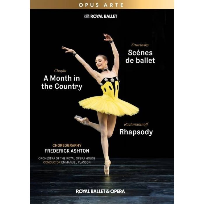Ashton: Scènes de ballet; A Month in the Country; Rhapsody (DVD)