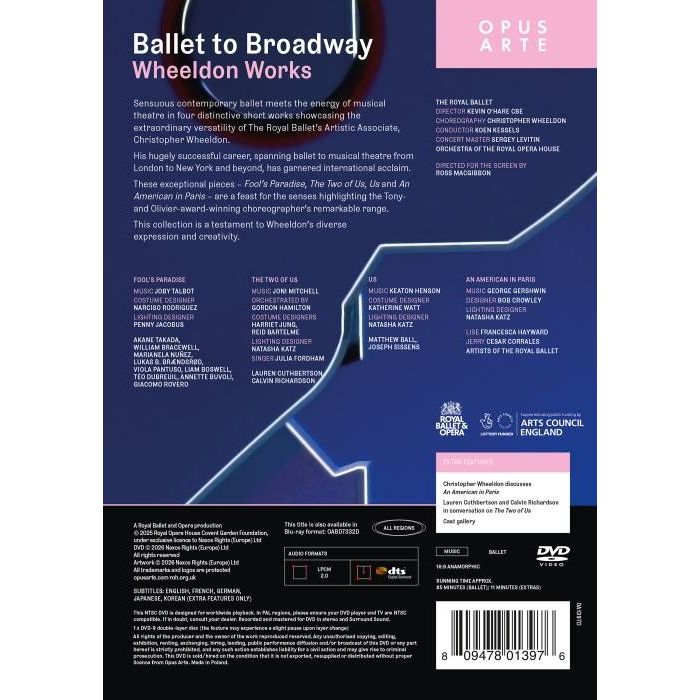 Ballet to Broadway - Wheeldon Works (DVD) - slide-1